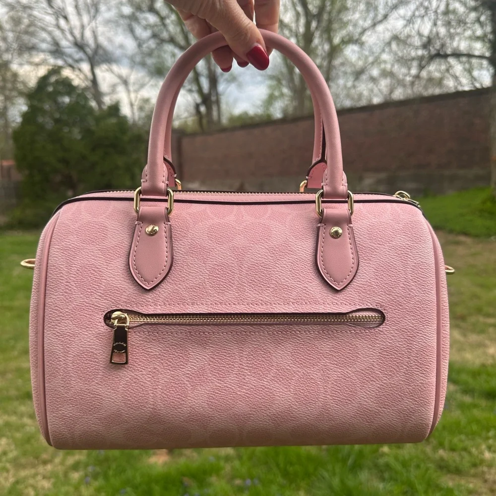 Powder Pink Coach Rowan (medium) - Picture 6 of 7